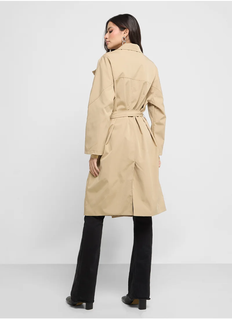 ELLA Belted Trench Coat