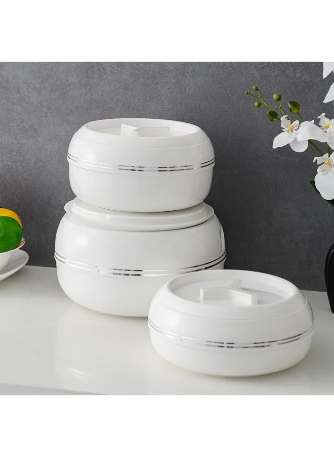 دانوب هوم Palazio 3-Pc Casserole Set - 2500, 3200, 5500 ml