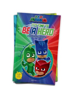 Its Time to be a Hero: PJ Masks - Giant Coloring Book For Children  - Image 1
