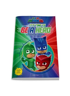 Its Time to be a Hero: PJ Masks - Giant Coloring Book For Children  - Image 2
