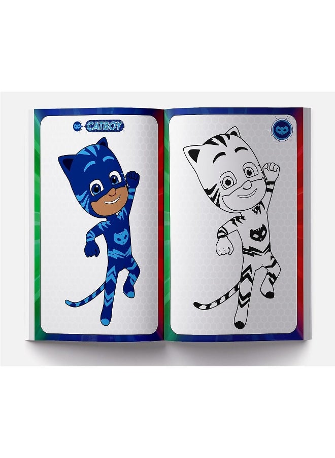 Its Time to be a Hero: PJ Masks - Giant Coloring Book For Children  - Image 5