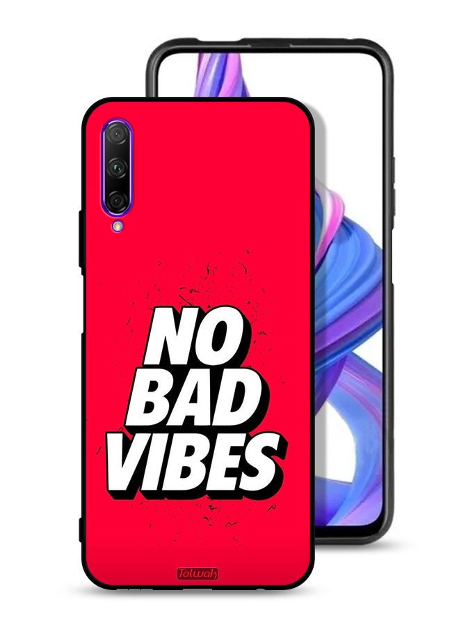 Tolwak Huawei Y9s Protective Case Cover No Bad Vibes - Image 1