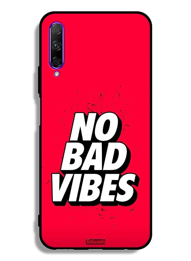 Tolwak Huawei Y9s Protective Case Cover No Bad Vibes - Image 2