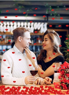 Beirui 1000-Piece Artificial Rose Petals For Flower Decoration Red 5x5.5cm  - Image 4