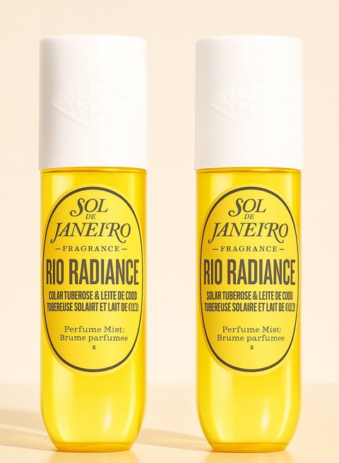 رذاذ عطري للشعر والجسم من برازيليان كراش شيروسا ريو راديانس 90 مل قطعتين