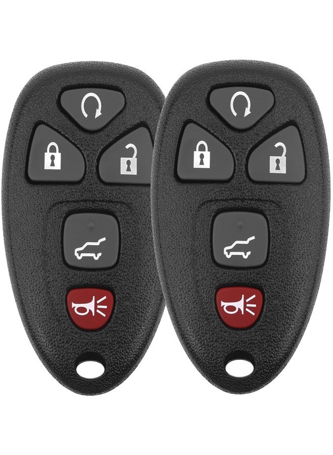 Vurkcy Key Fob Replacement for 07-14 Chevy Suburban Tahoe/ 09-17 Traverse/ 07-14 GMC Yukon/ 08-17 Acadia Buick Enclave/ 07-13 Escalade Car Keyless Entry Remote Control,OUC60270 OUC60221,2Pcs - Image 1