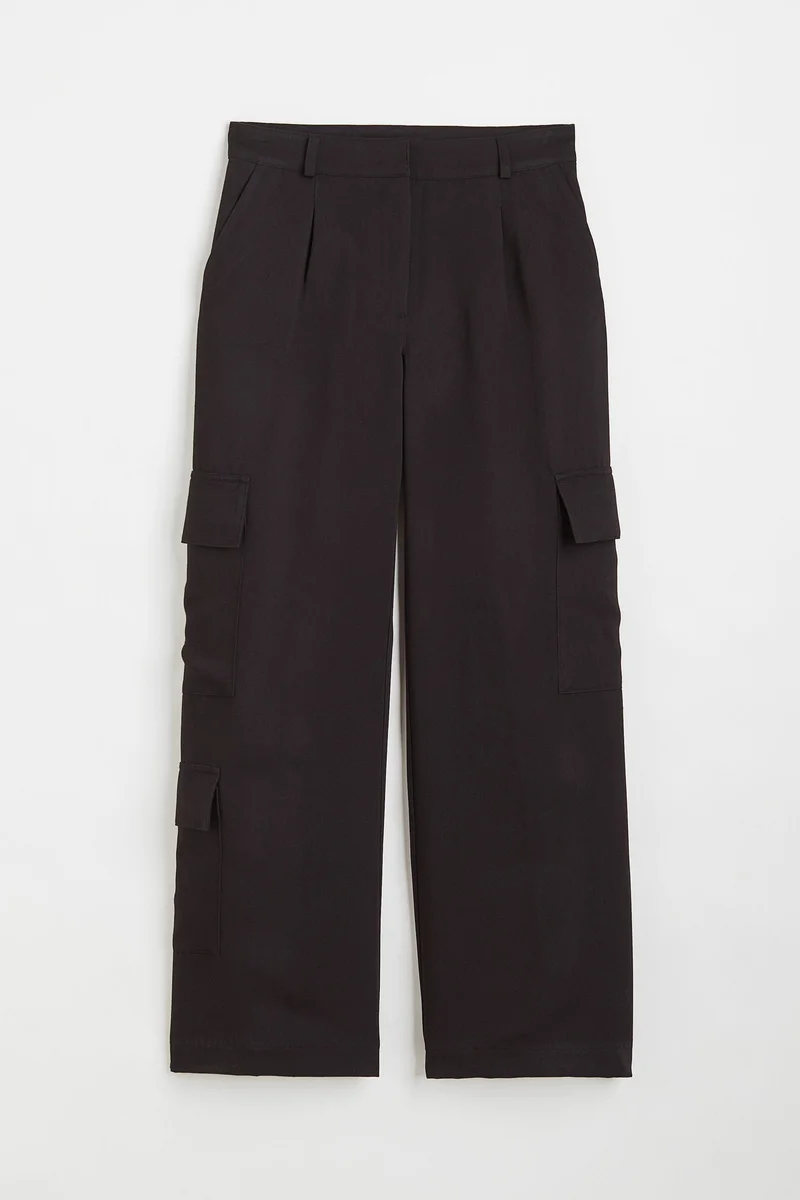H&M Twill utility trousers