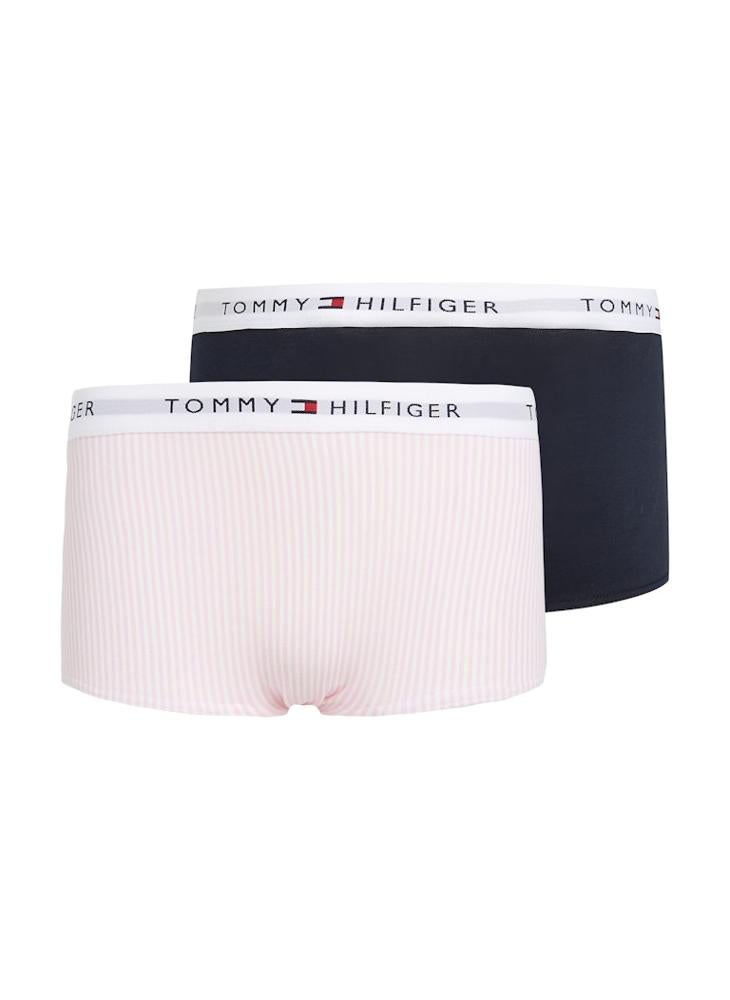 TOMMY HILFIGER Kids 2-Pack Logo Waistband Shorty  - Image 1