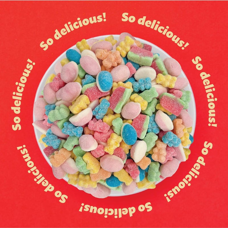 iLike Pastel Gummy Candy Mix - 2-Pound Bag of Sour Gummy Bears, Puffy Gummies, and Watermelon Wedges - Image 5