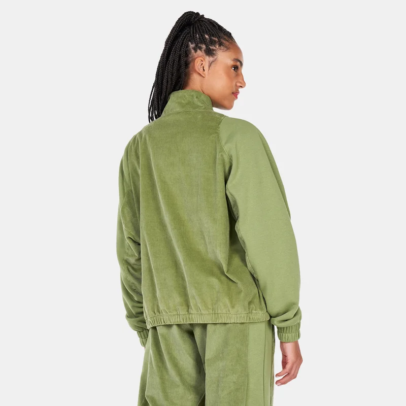 Nike Women's Air Corduroy Fleece Full-Zip Jacket