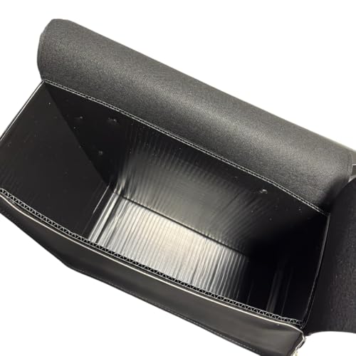 Dowco Willie & Max 58311-00 Standard Series: Synthetic Leather Touring Motorcycle Saddlebag Set, Black, Universal Fit, 16.5 Liter Each/33 Liter Total Capacity - Image 2