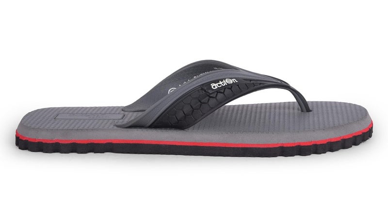 Action PILO Slippers for Men_ONTM-27 Grey-Black-9 - Image 4