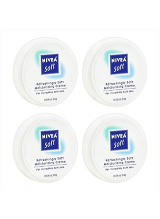 Nivea Soft, Refreshingly Soft Moisturizing Creme, .84 Oz. (4 Pack Value Bundle) - pzsku/Z193AD574515CF0001AE3Z/45/_/1685947585/1fbb51e9-5569-497a-828f-2fe70ea4f796