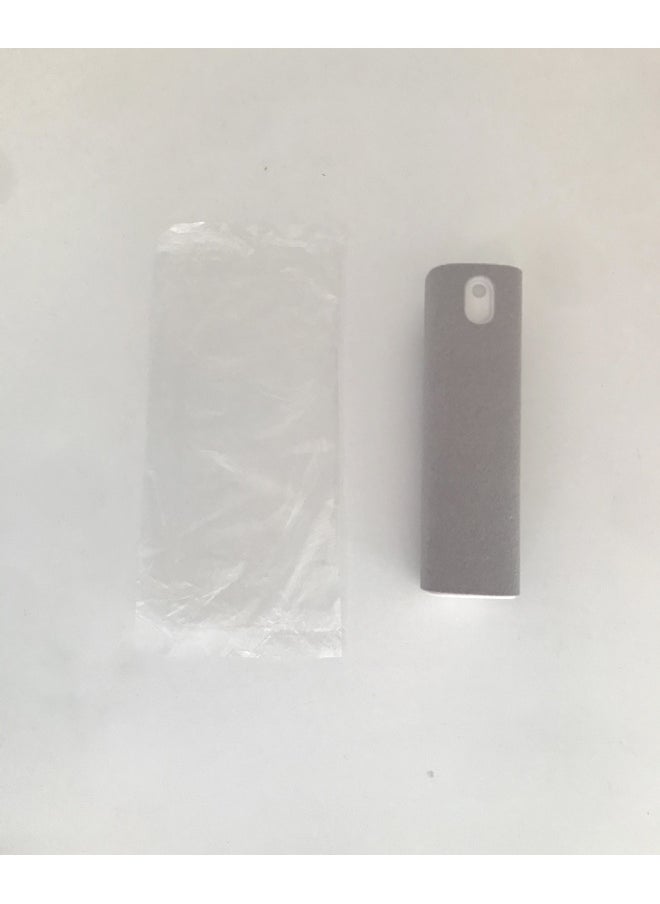 Generic - Mobile Phone Screen Cleaner Spray Wipe Tablet Computer Cleaning Suit Portable Touch Screen Cleaner Logo Computer-Color:Light Gray + OPP - Image 1
