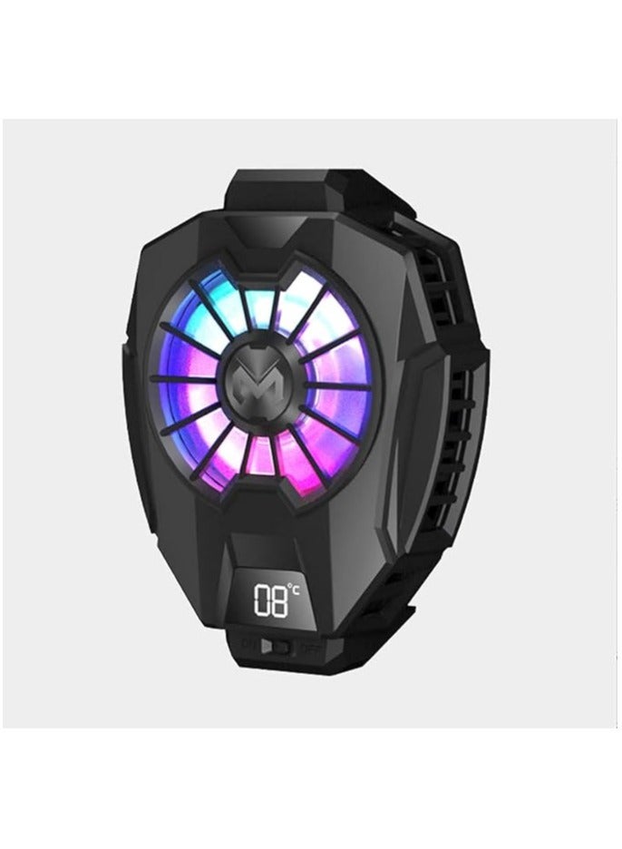 MEMO DL05 Semiconductor Cooling Mobile Phone Radiator with Colorful Lights - Image 1