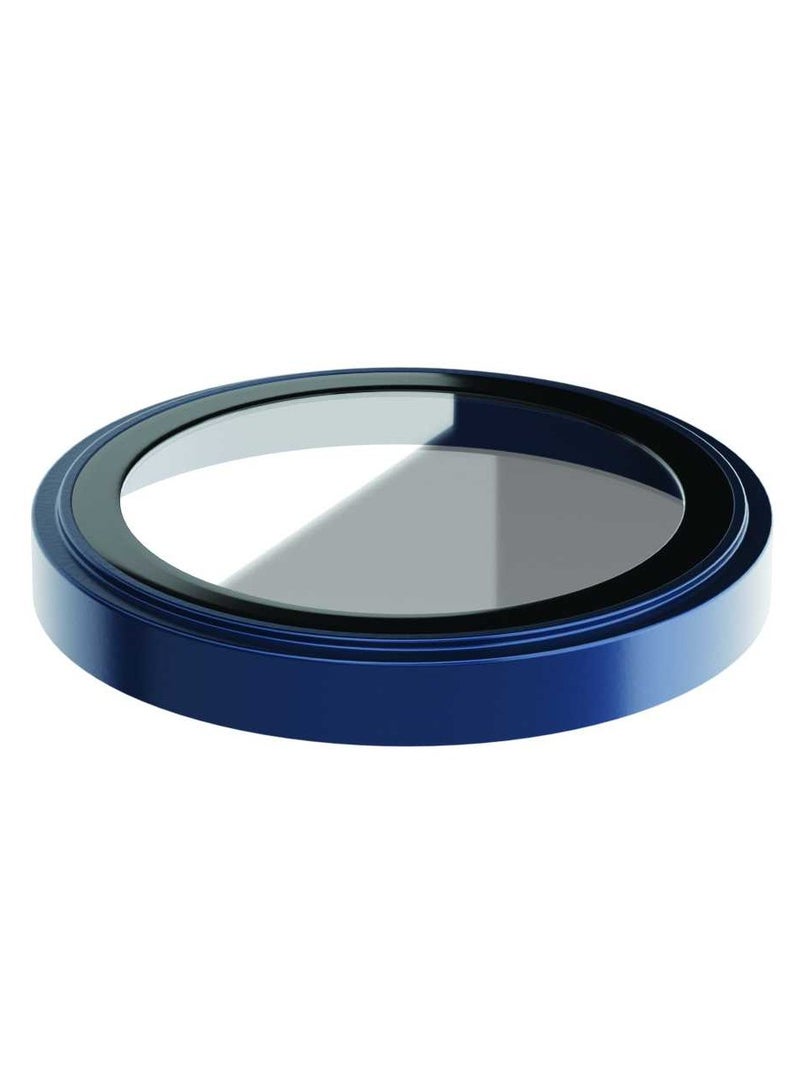 LEVELO Lucent Trio 9H Hardness Camera Lens Protector for iPhone 15 Pro / Pro Max - Blue  - Image 3