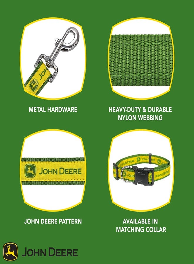 Pets First JOHN DEERE PET LEASH for DOGS & CATS, SIZE: Small. A Licensed DOG Leash for the Construction, Tractors, John Deere Super Fan! Walk & Run with your DOG/CAT in-style with the Pets First John Deere Leash - Image 3