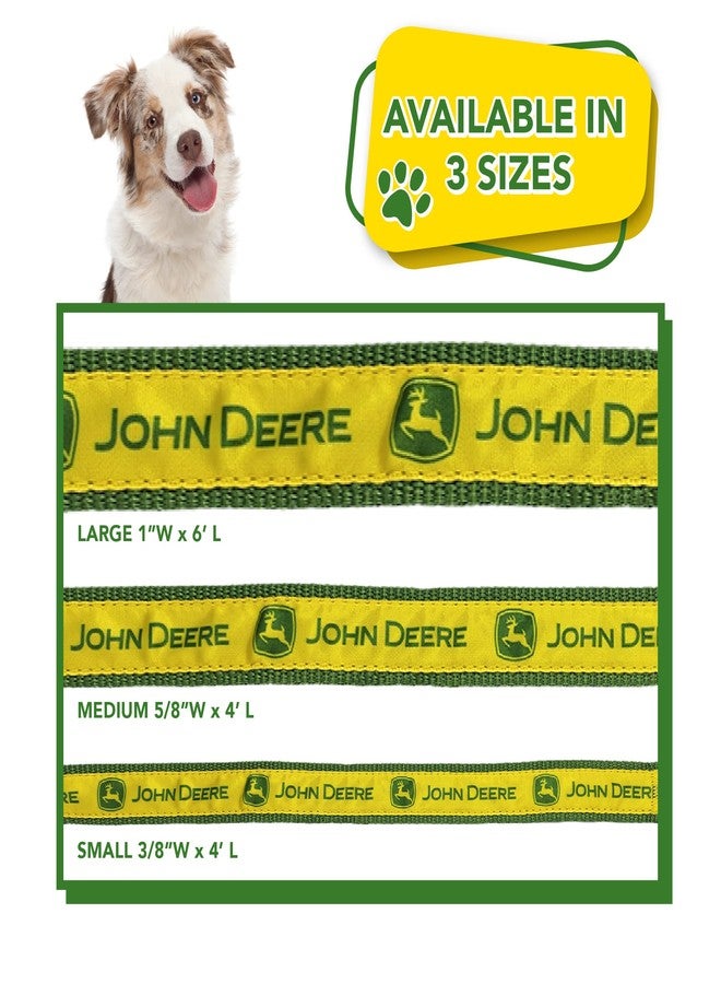 Pets First JOHN DEERE PET LEASH for DOGS & CATS, SIZE: Small. A Licensed DOG Leash for the Construction, Tractors, John Deere Super Fan! Walk & Run with your DOG/CAT in-style with the Pets First John Deere Leash - Image 4