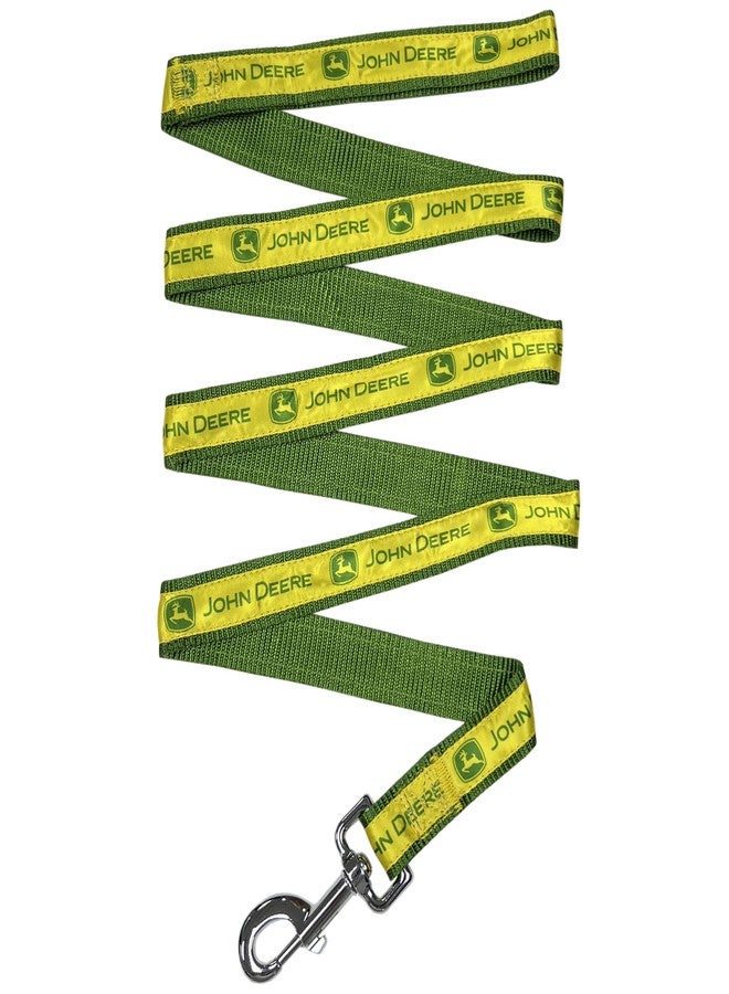 Pets First JOHN DEERE PET LEASH for DOGS & CATS, SIZE: Small. A Licensed DOG Leash for the Construction, Tractors, John Deere Super Fan! Walk & Run with your DOG/CAT in-style with the Pets First John Deere Leash - Image 1