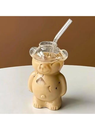 Bear Glass Cup