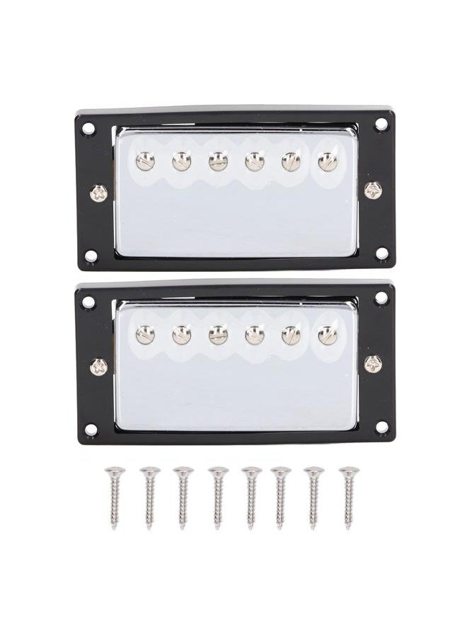 Thoraya - Double Coil Pickup Neck Bridge Metal for LP Style Electric Guitar Parts Replacement - Image 1