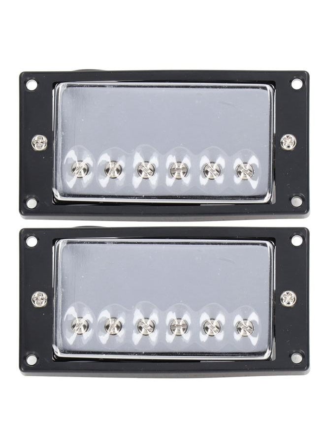 Thoraya - Double Coil Pickup Neck Bridge Metal for LP Style Electric Guitar Parts Replacement - Image 1