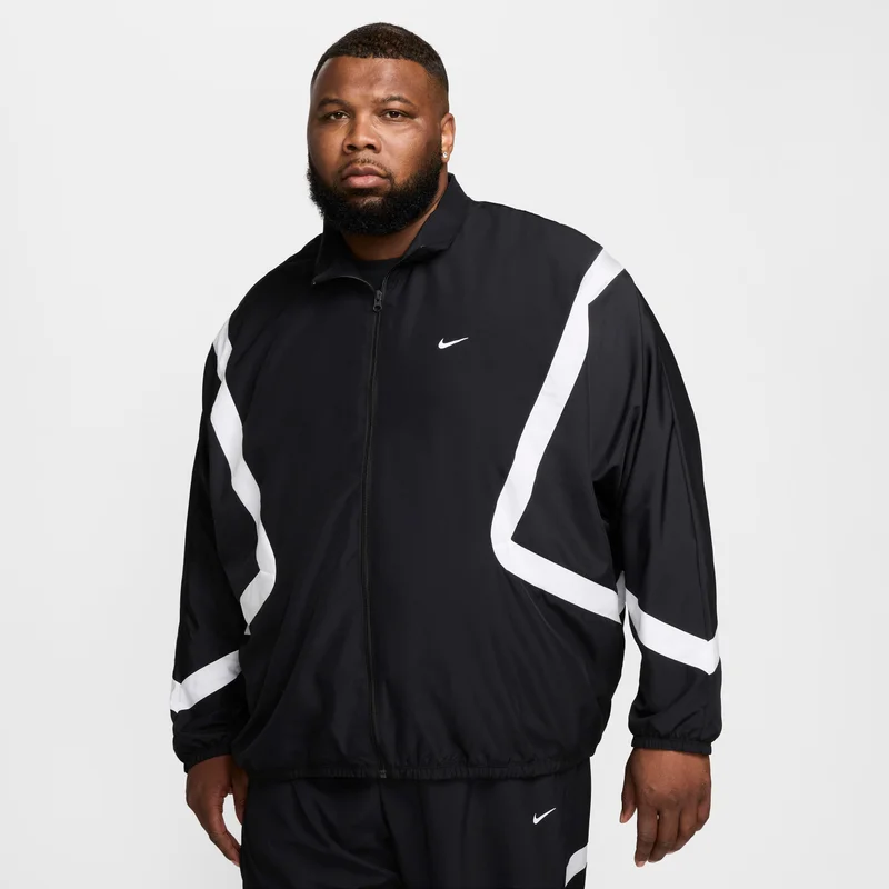 Nike Black Men's Icon Woven Basketball Jacket for Men | Best Price UAE