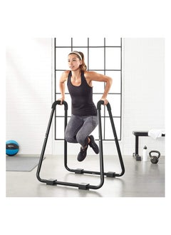ALCOACH Heavy Duty Dip Stands Push Up Rings Indoor Strength Training Dips Fitness Parallel Bars Push Up Stand  - Image 4
