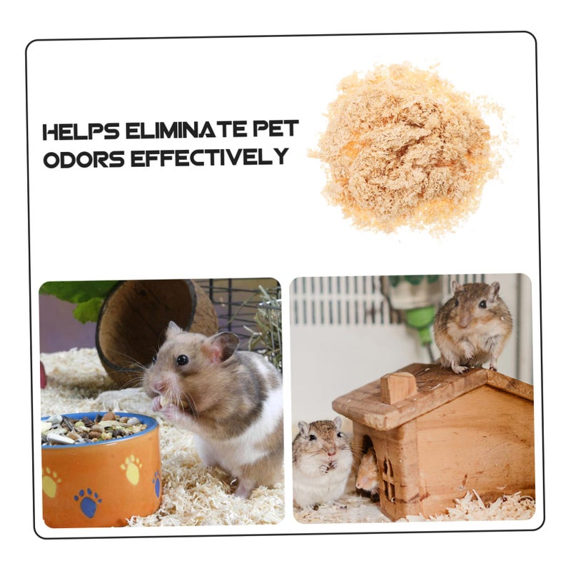 Natural Wood Shavings Bedding For Hamsters Guinea Pigs Reptiles Small Animals - Image 4