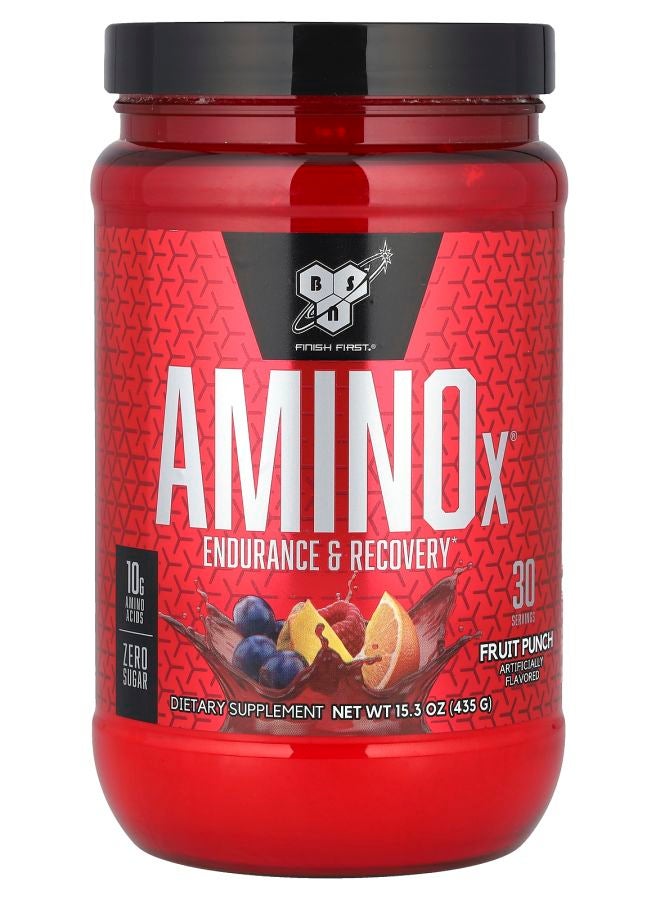 BSN AminoX® Endurance & Recovery Fruit Punch 15.3 oz (435 g) - Image 1