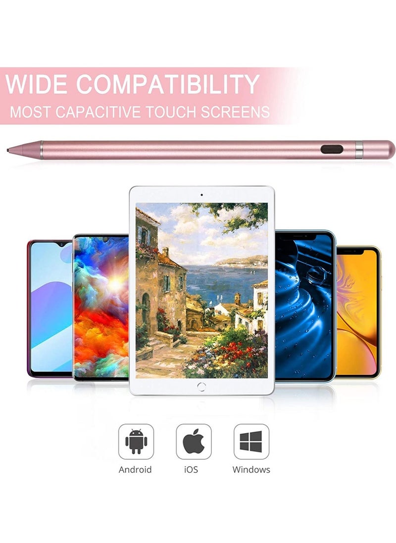 ELTRAZONE - Active Stylus Pens for Touch Screens, Digital Stylish Pen Pencil Rechargeable Compatible with Most Capacitive Touch Screens - Image 1
