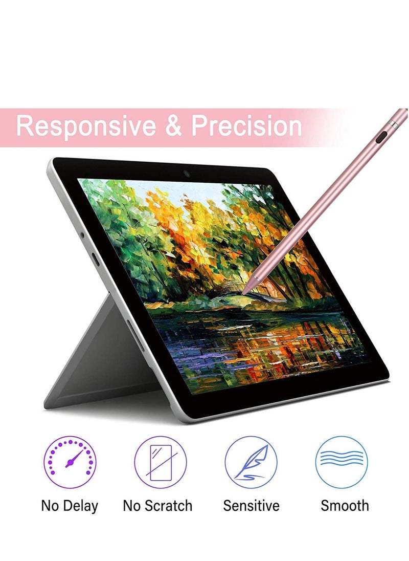 ELTRAZONE - Active Stylus Pens for Touch Screens, Digital Stylish Pen Pencil Rechargeable Compatible with Most Capacitive Touch Screens - Image 1