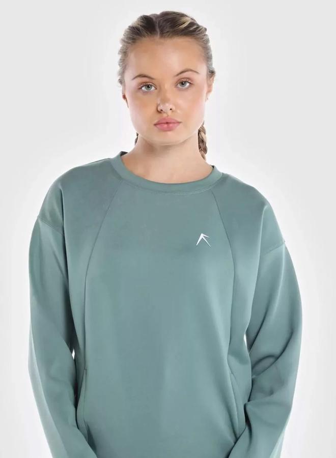 Wizard Vent Comfy Sweater Green - Unisex - Image 1