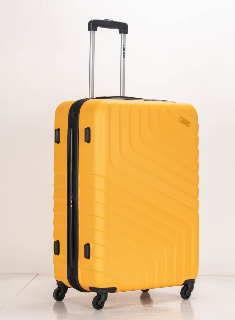 ستارجولد 4 عبوات من عربة أمتعة مقفلة ذات رقم دوار للجانب الصلب - Image 3