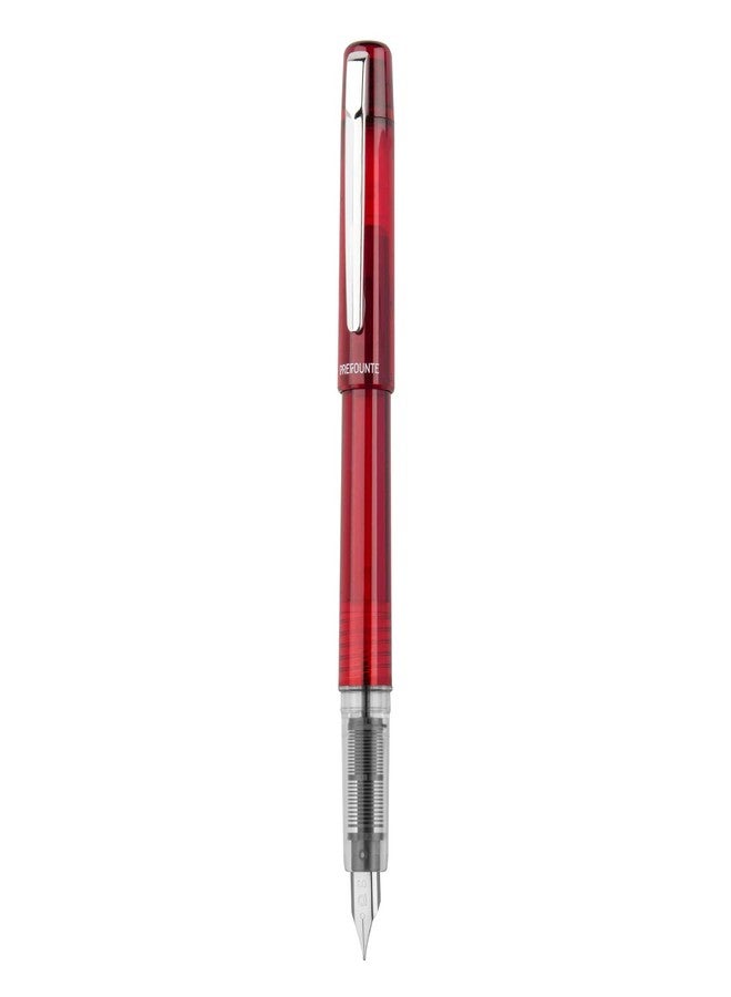 PLATINUM, Fountain Pen - PREFOUNTE (Crimson Red, 5M) - Image 2