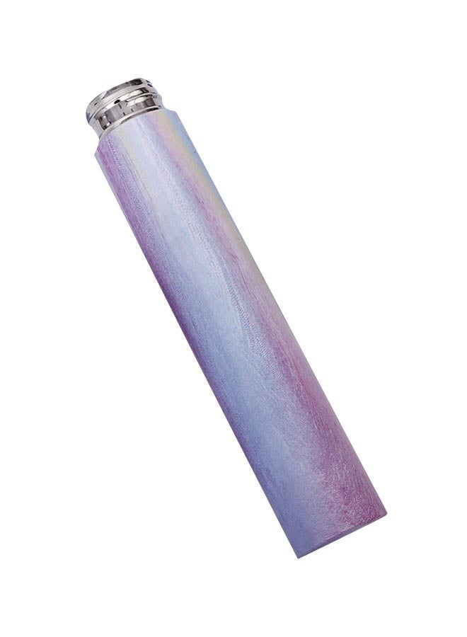 Slim Insulated Vacuum Flask Purple 24.5 x 4.5cm，Insulated Water Bottle, Coffee Thermos Mug, Double Wall Vacuum Insulation, Fashionable Style Skinny Mini Slim Stainless Steel Water Bottle, 280ml - Image 1