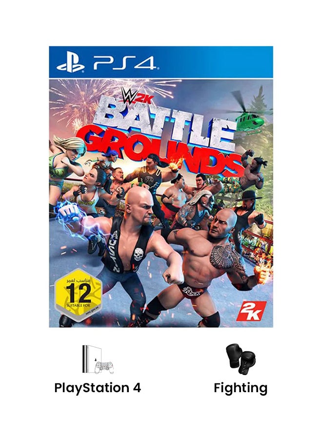 2K Ap Gaming Wwe 2K - Battlegrounds - Arabic Edition - Fighting - playstation_4_ps4 - Image 2