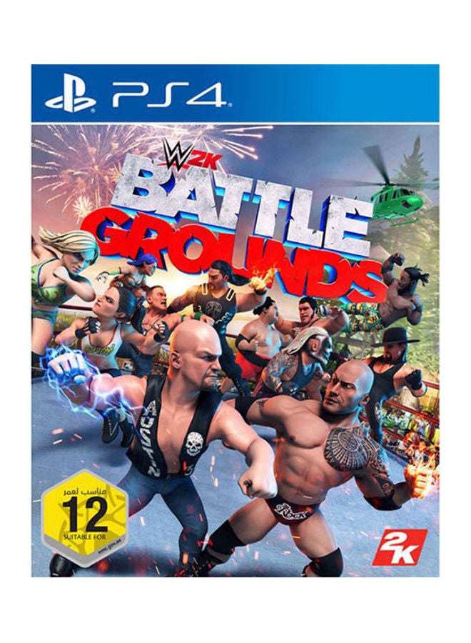2K Ap Gaming Wwe 2K - Battlegrounds - Arabic Edition - Fighting - playstation_4_ps4 - Image 1