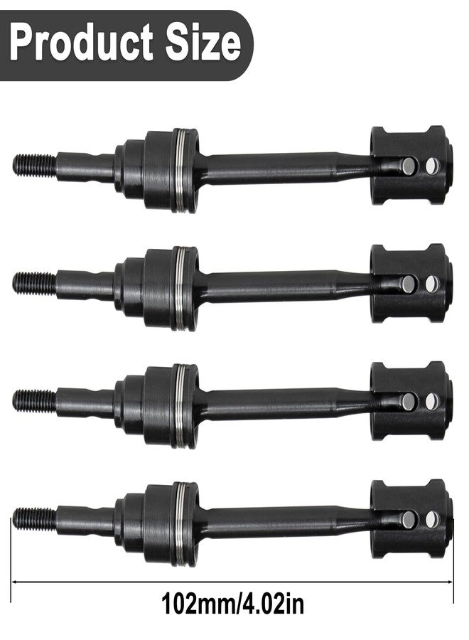 LRFHL Steel 1/16 Front Rear CVD Drive Shaft with Drive Cups Driveshaft Screw Pins - Image 2