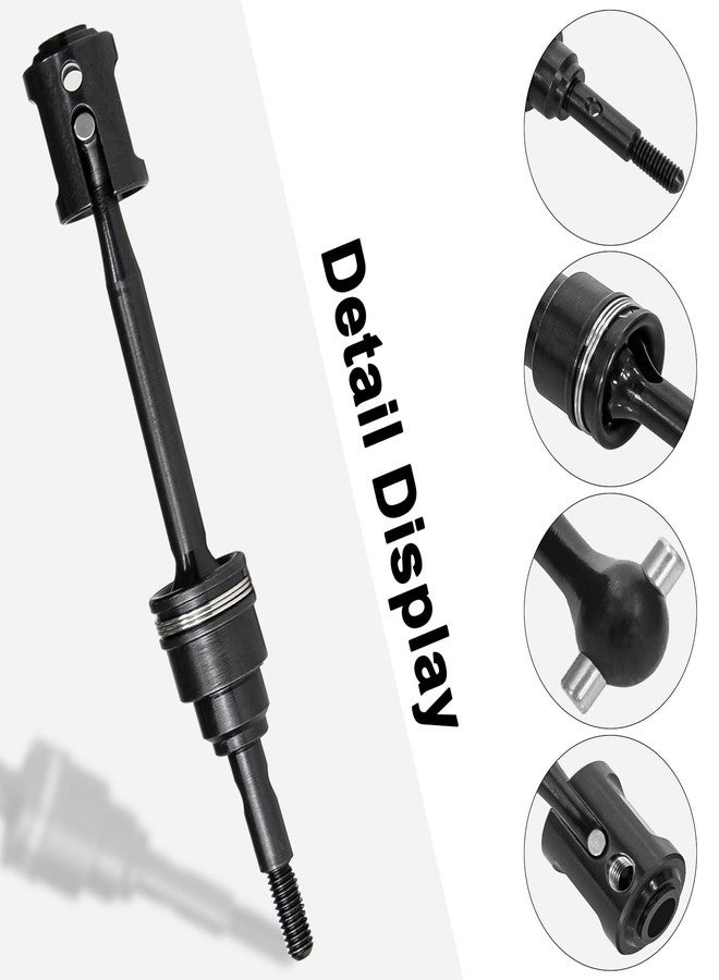 LRFHL Steel 1/16 Front Rear CVD Drive Shaft with Drive Cups Driveshaft Screw Pins - Image 5