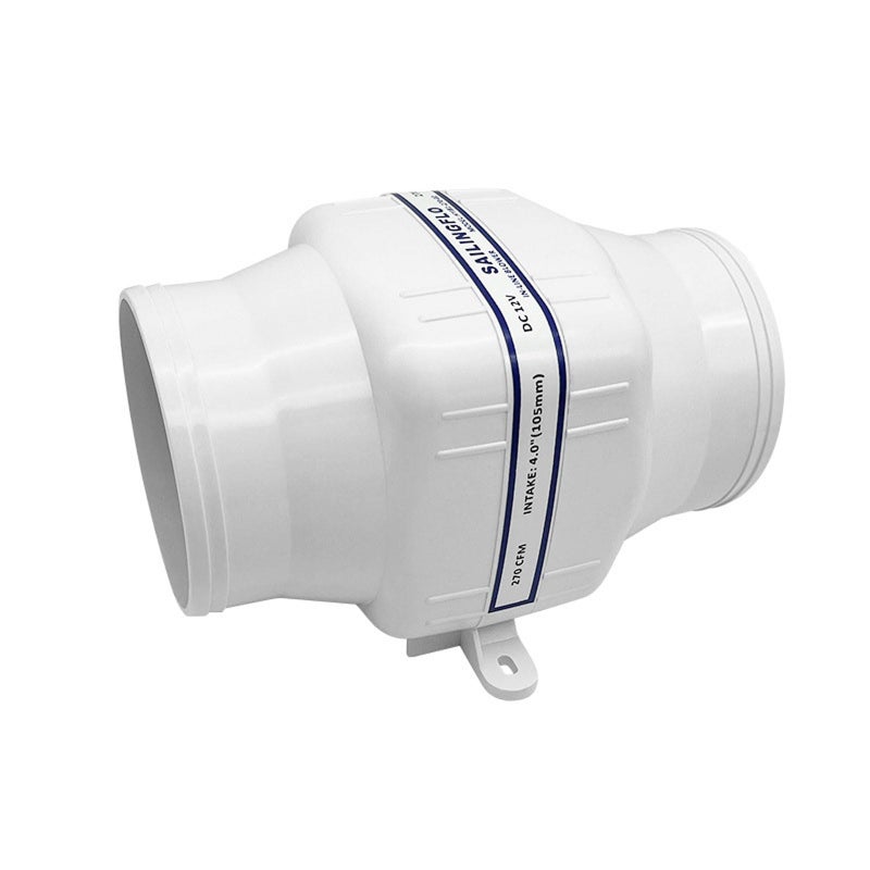SAILINGFLO 4 inline Marine Bilge Air Blower 12V 270CFM Centrifugal Bilge Fan
