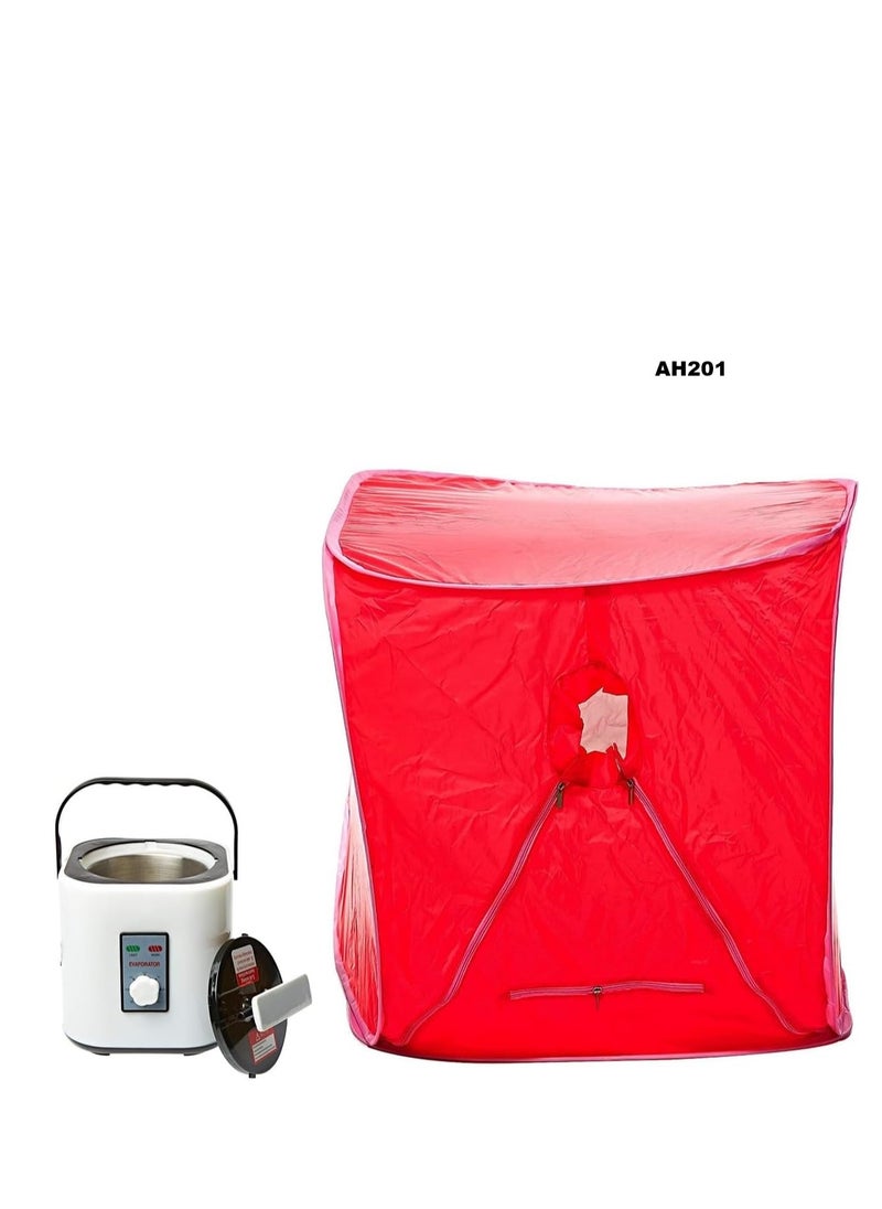 Yameem - Mobile Steam Sauna Spa Home, Steam Sauna Room Portable Steam Sauna Box Slimming Sauna Pot Machine Home Sauna SPA Indoor Body Slimming Therapy Sauna Kits - Image 1