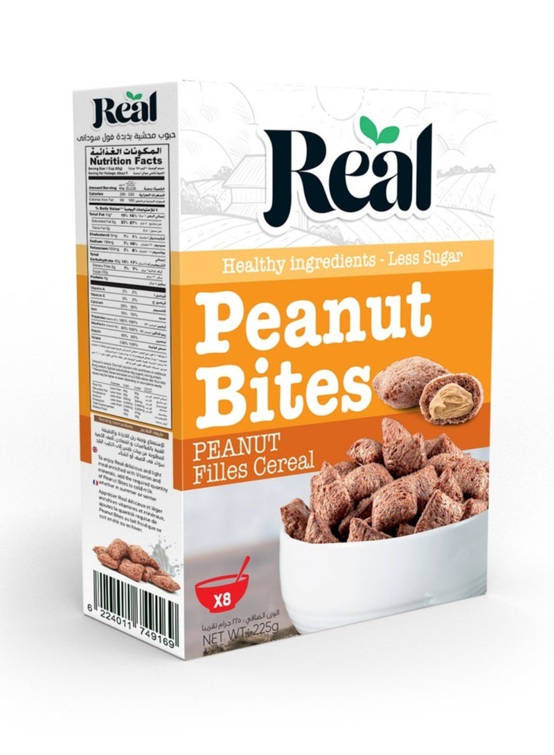 Real Peanut Bites 225g 