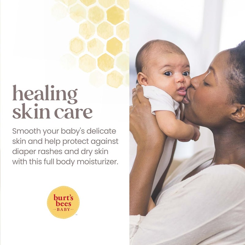 Burt's Bees مرهم متعدد الاستخدامات 100% طبيعي للأطفال، مرهم للوجه والجسم للأطفال - علبة 7.5 أونصة - Image 5