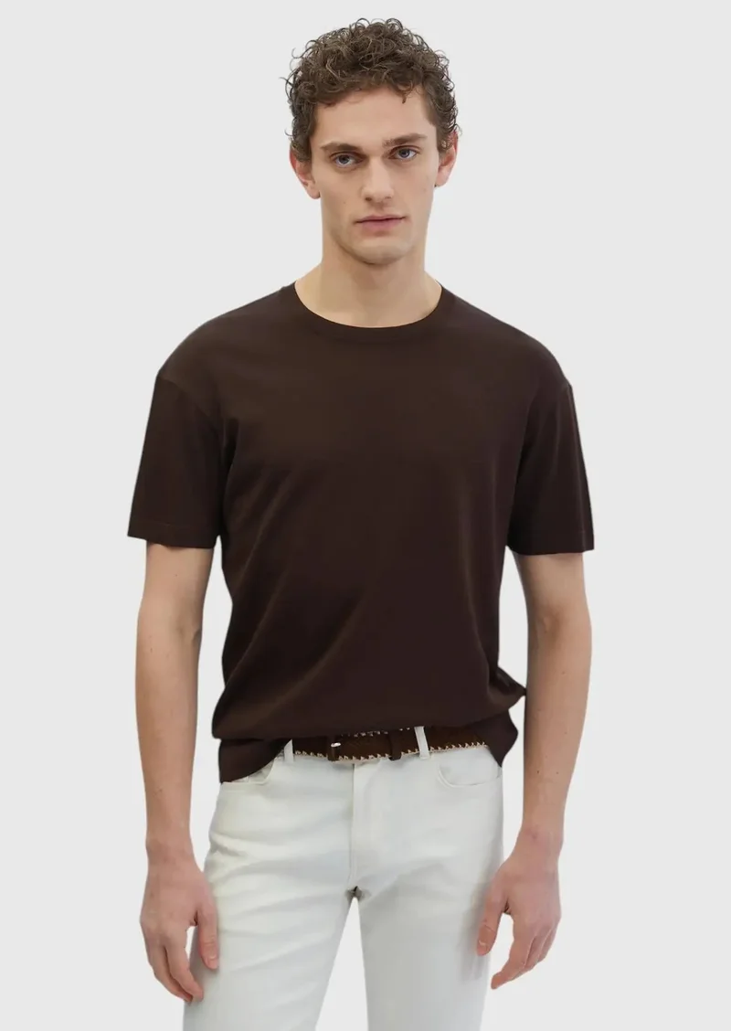 رامسي ملابس تريكو بنية اللون