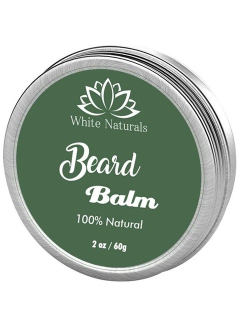 Organic Beard Balm Styles Strengthens & Softens Beards & Mustaches Leave In Conditioner With Natural Argan Oil Shea Butter Vitamins And Wax Boost For Ultimate Shine