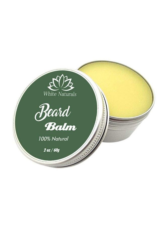 Organic Beard Balm Styles Strengthens & Softens Beards & Mustaches Leave In Conditioner With Natural Argan Oil Shea Butter Vitamins And Wax Boost For Ultimate Shine