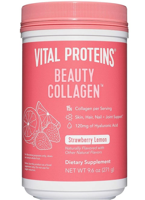 Beauty Collagen Strawberry Lemon, Canister 9.6 oz 14 Servings
