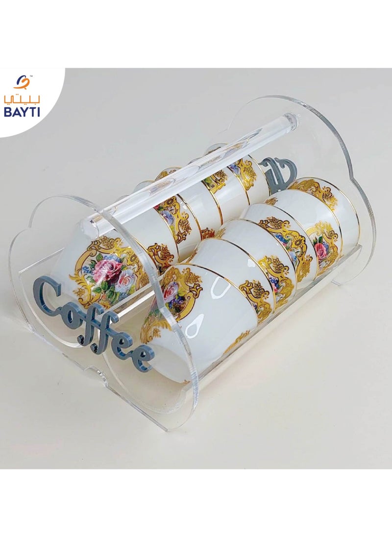 بيتى حامل فنجان قهوة بوسطن شفاف  - Image 3