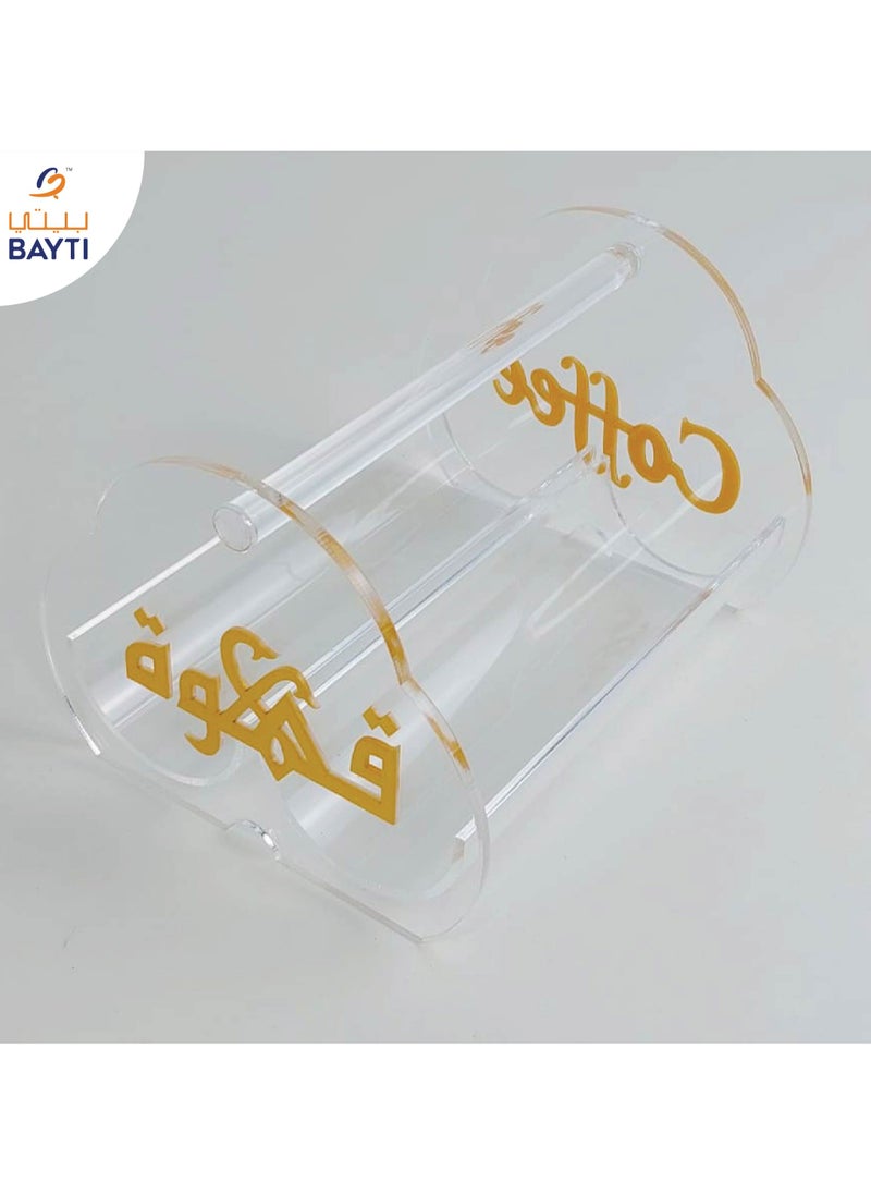 بيتى حامل فنجان قهوة بوسطن شفاف  - Image 4